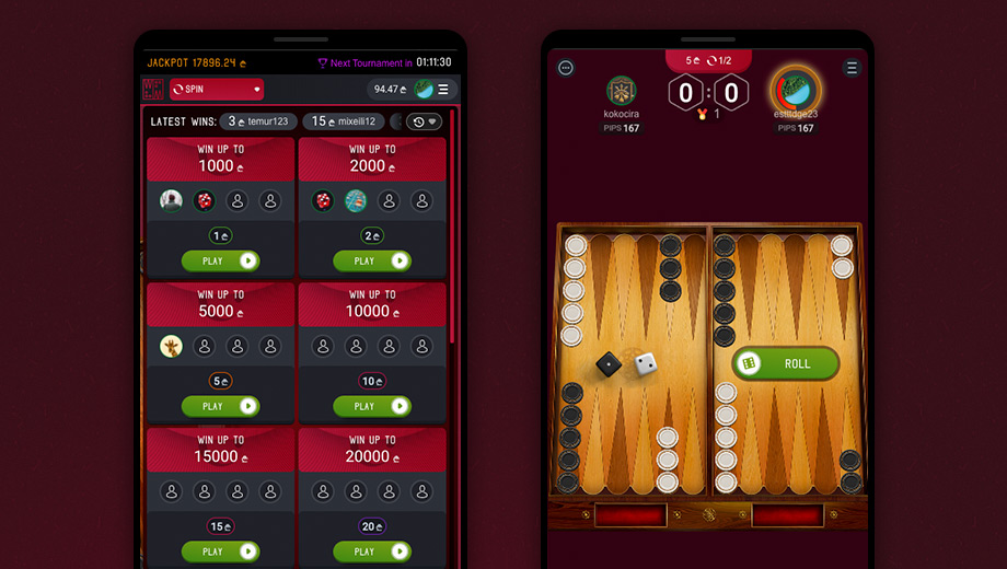 Backgammon screenshot 2