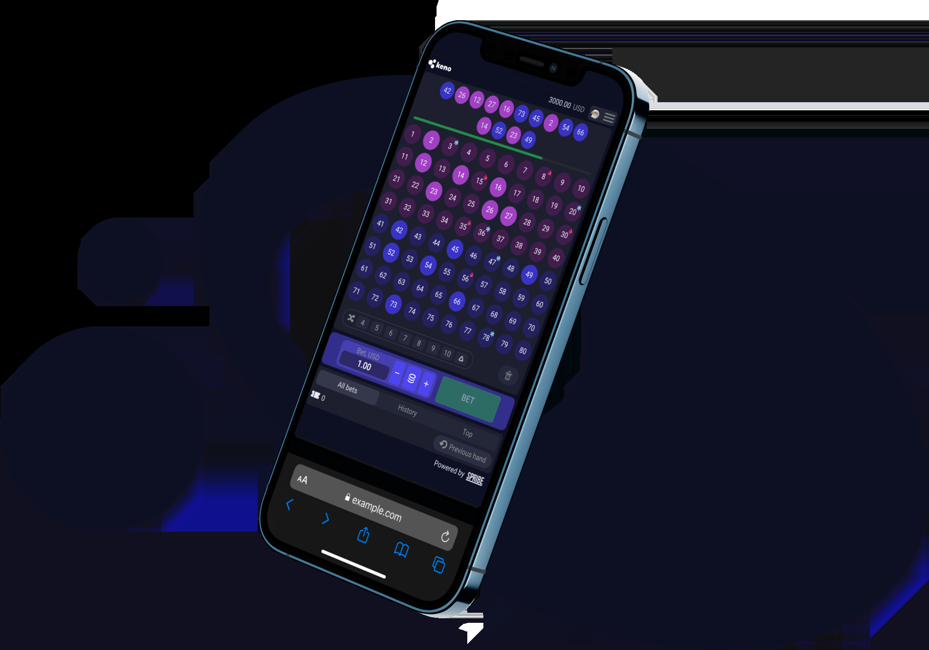 Keno 80 screenshot 1